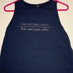 Calia Tank “unstoppable strength from within”